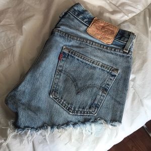 Levi denim cut off jeans VINTAGE
